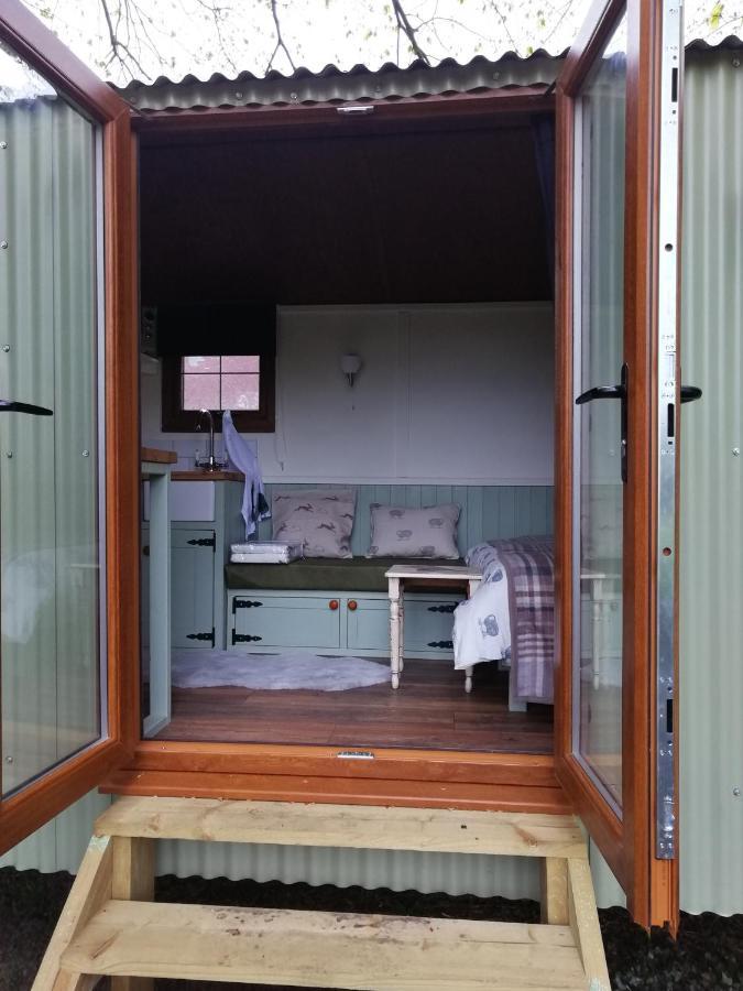 Durham donkey rescue Shepherds hut Hotel Buitenkant foto
