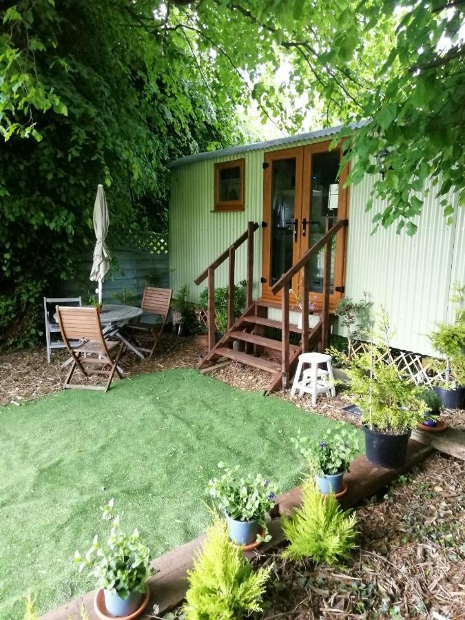 Durham donkey rescue Shepherds hut Hotel Buitenkant foto