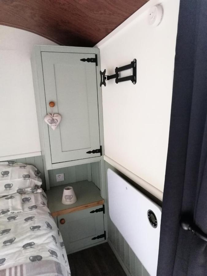 Durham donkey rescue Shepherds hut Hotel Buitenkant foto